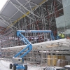 Ocelové konstrukce terminálu letiště M. R. Štefánika v Bratislavě