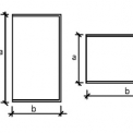 Obr. 3 – Značení obdélníkových desek uložených po třech nebo dvou stranách