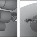 Obrázek 1 – Příklady technického vybavení tunelu s povrchovou úpravou žárovým zinkováním