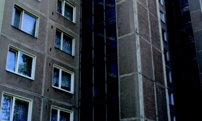 ČK LOP – Schodišťové stěny z okenních profilů