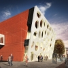 V Plzni pokračuje stavba nového divadla podle návrhu architektonické a projekční kanceláře Helika