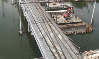 Rekonstrukce železniční stanice Přerov – most přes řeku Bečvu