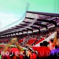 Vizualizace stadionu po ukončení první fáze rekonstrukce