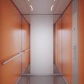 Výtah S5500 nabízí design kabin šitý přímo na míru.