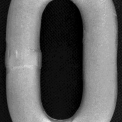 Obr. 1a – Vzhled povlaku získaného na článku řetězu vyrobeného z oceli 23GHNMA+V s třídou pevnosti: 8