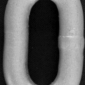 Obr. 1b – Vzhled povlaku získaného na článku řetězu vyrobeného z oceli 23GHNMA+V s třídou pevnosti: 9