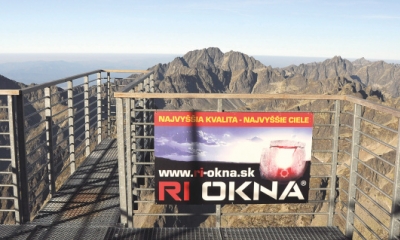 RI OKNA z Bzence chrání observatoř na vrcholku Lomnického štítu