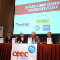 Setkání lídrů českého stavebnictví 2014