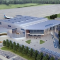 PSJ staví terminál pro mezinárodní letiště v Nižném Novgorodu - vizualizace