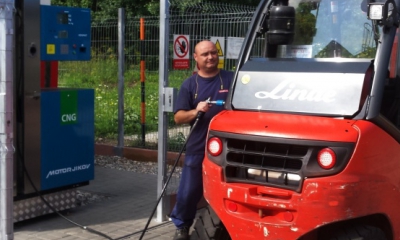 V ŽDB Drátovna šetří ovzduší díky vozíkům na zemní plyn