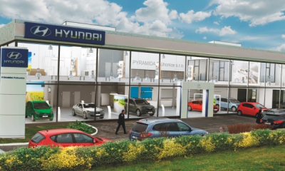 Nový Autosalon Hyundai v Praze Průhonicích