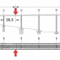 Obr. 9 – Schéma montážního styku rozdělené konstrukce