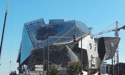 Výroba ocelové konstrukce pro Musée des Confluences v Lyonu