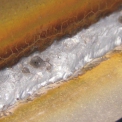 Svary pohliníkovaných plechů (Drát G3Si1, průměr 0,8 mm, STARGON C8, impulz)