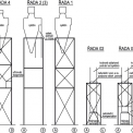 Obr. 6 – Příčné řezy konstrukce odtahového potrubí