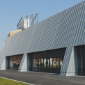 Objekt hangáru je navržen jako halová konstrukce.