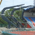 Zastřešení a opláštění tribun Městského stadionu v Ostravě‑Vítkovicích, realizace: 4/2014 – 9/2015