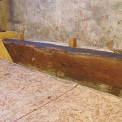 Obr. 6a – Dvouhmoždíkový spoj zajištěný kolíkem použitý při opravě na zámku v Lanškrouně