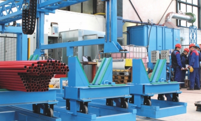 Rourovna ArcelorMittal v Karviné rozšiřuje výrobu lakovaných trubek