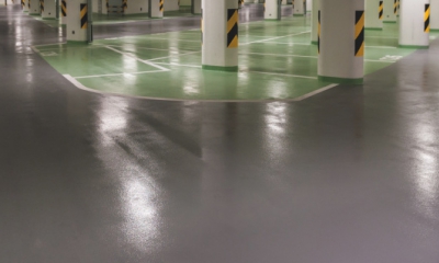 Podlahové parkovací systémy EPOTEC® firmy TECHFLOOR® s. r. o.
