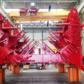 V Huismanu vyrobili specifický tensioner o váze 485 tun (foto: Huisman)