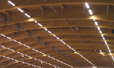 Nosná dřevěná konstrukce střechy