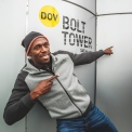 Obr. 2 – Usain Bolt křtí Bolt Tower, 24. 5. 2015