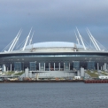 Pohled na dokončený stadion