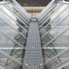 Kompozitní rošty a kryty na ocelovém zastřešení haly Hlavního nádraží v Praze