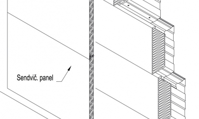Kovové pláště budov ze sendvičových panelů a tenkostěnných kazet – krátké porovnání a meze systémů