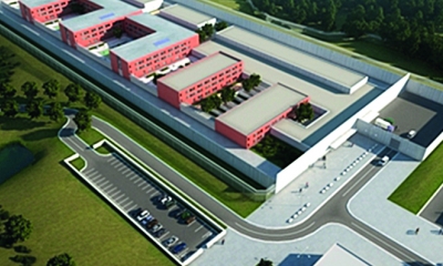 Výstavba státní věznice NAKLO ve Východním Sarajevu, Bosna a Hercegovina