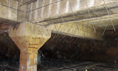 Sanace železobetonové stropní konstrukce vodojemu Pasohlávky