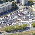 Záchytné parkoviště Jírovcova s linkou MHD