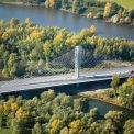 Zavěšený most na D47 přes řeku Odru a Antošovické jezero, Ostrava