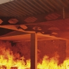 Přípoj se zvýšenou požární odolností v experimentálním objektu v Mokrsku