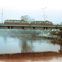 Obr. 7 – Pohled na tramvajový ocelový most přes Vltavu v Praze-Holešovicích