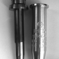 Obr. 8 – GCE hubice Tritex (vlevo) a P-HD (vpravo)