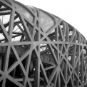 Detail konstrukce olympijského stadionu v Číně. (Foto: autoři článku)