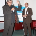doc. Ing. arch. Patrik Kotas (vlevo) s moderátorem konference Ing. Stanislavem Cieslarem (All for power)