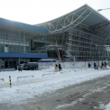 Hotová střešní konstrukce – leden 2010 (foto: archiv letiště)