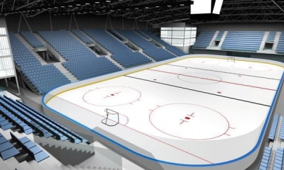 Nový zimní stadion v Chomutově