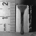 Obr. 7b – Trubka z Ni-bronzu – hloubka svaru 22 mm