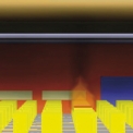 Obr. 10c – Příklad vizualizace modelu požáru typu pole (CFD model)