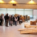 KASPER CZ představil novinářům zimní stadion v Jičíně a nový unikátní dřevoobráběcí stroj