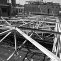 Obr. 4 – Montáž ocelové konstrukce střechy