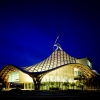 Dřevěné zastřešení centra Georges Pompidou-Metz bylo počítáno programy firmy Dlubal