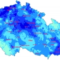 Mapa atmosférických korozních rychlostí zinku na území ČR