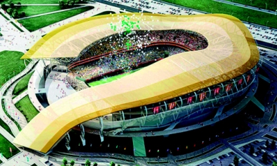 Stadiony pro světový fotbalový šampionát v Rusku