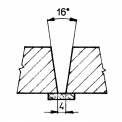 Obr. 8 – Kořenová housenka byla svařována na kovovou podložku, což umožnilo v té době uvedení normy ČSN 07 0414 v platnost.
