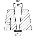 Obr. 9 – Kořenová housenka byla svařována na kovovou podložku, což umožnilo v té době uvedení normy ČSN 07 0414 v platnost.